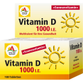 GUTEN TAG Apotheke Vitamin D 1000 I.E. Tabletten